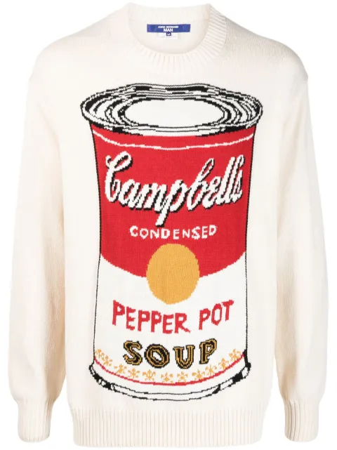 Junya Watanabe MAN playera con estampado Campbell Soup