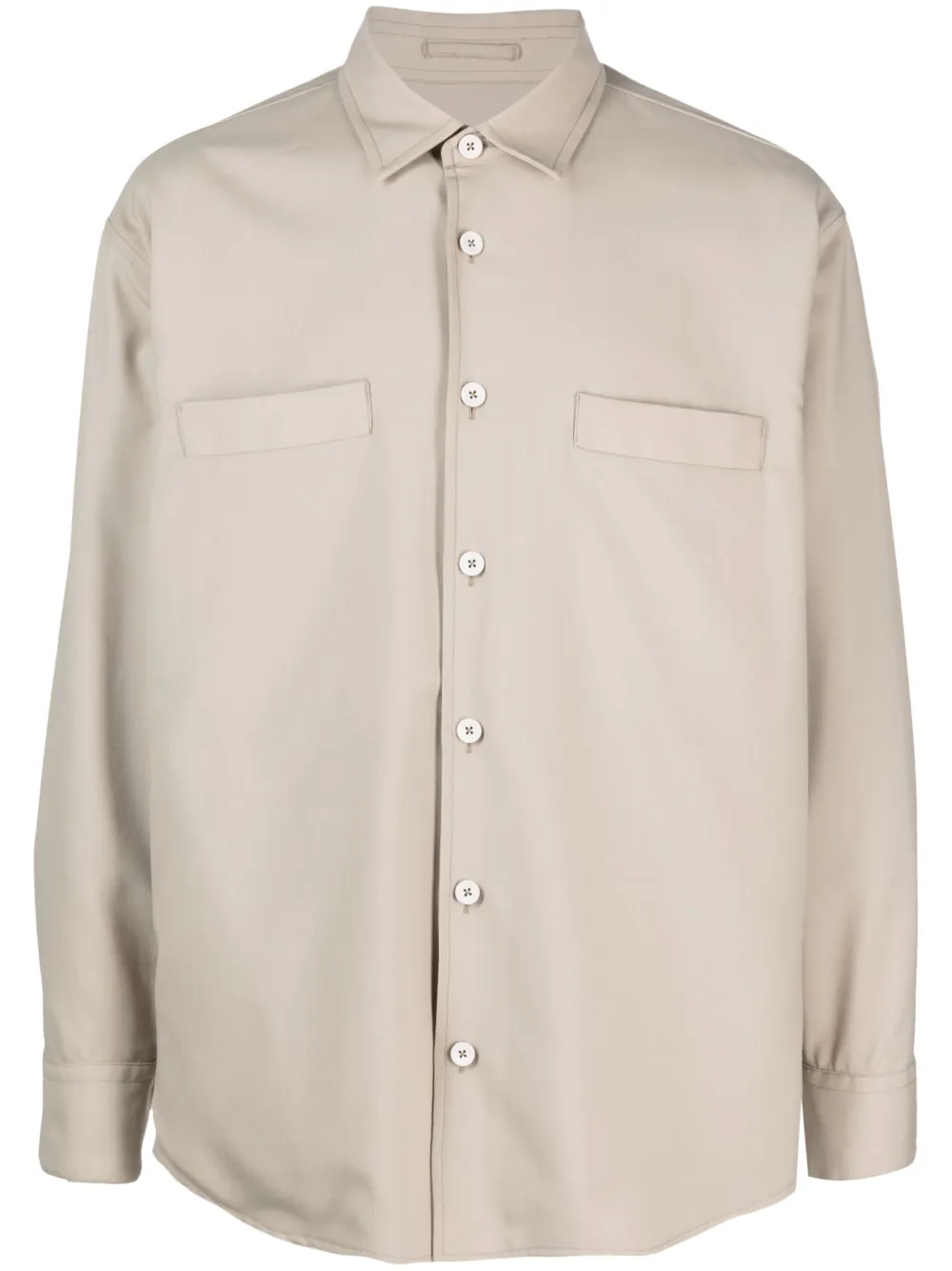 Lardini long-sleeve button-up shirt