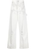 Off-White Body Scan-print wide-leg jeans