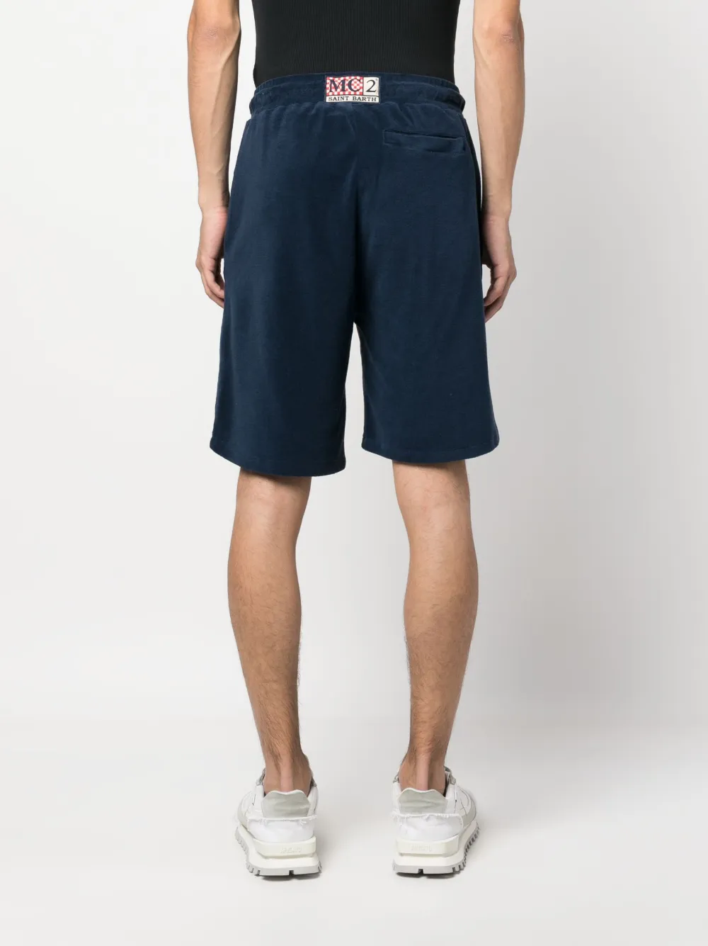 Mc2 Saint Barth Randle-sb Palm 61 Emb In Blue