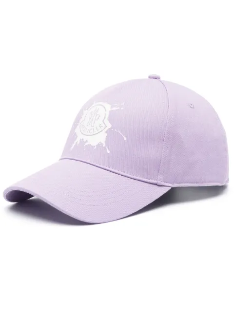 Moncler logo-print cotton baseball cap