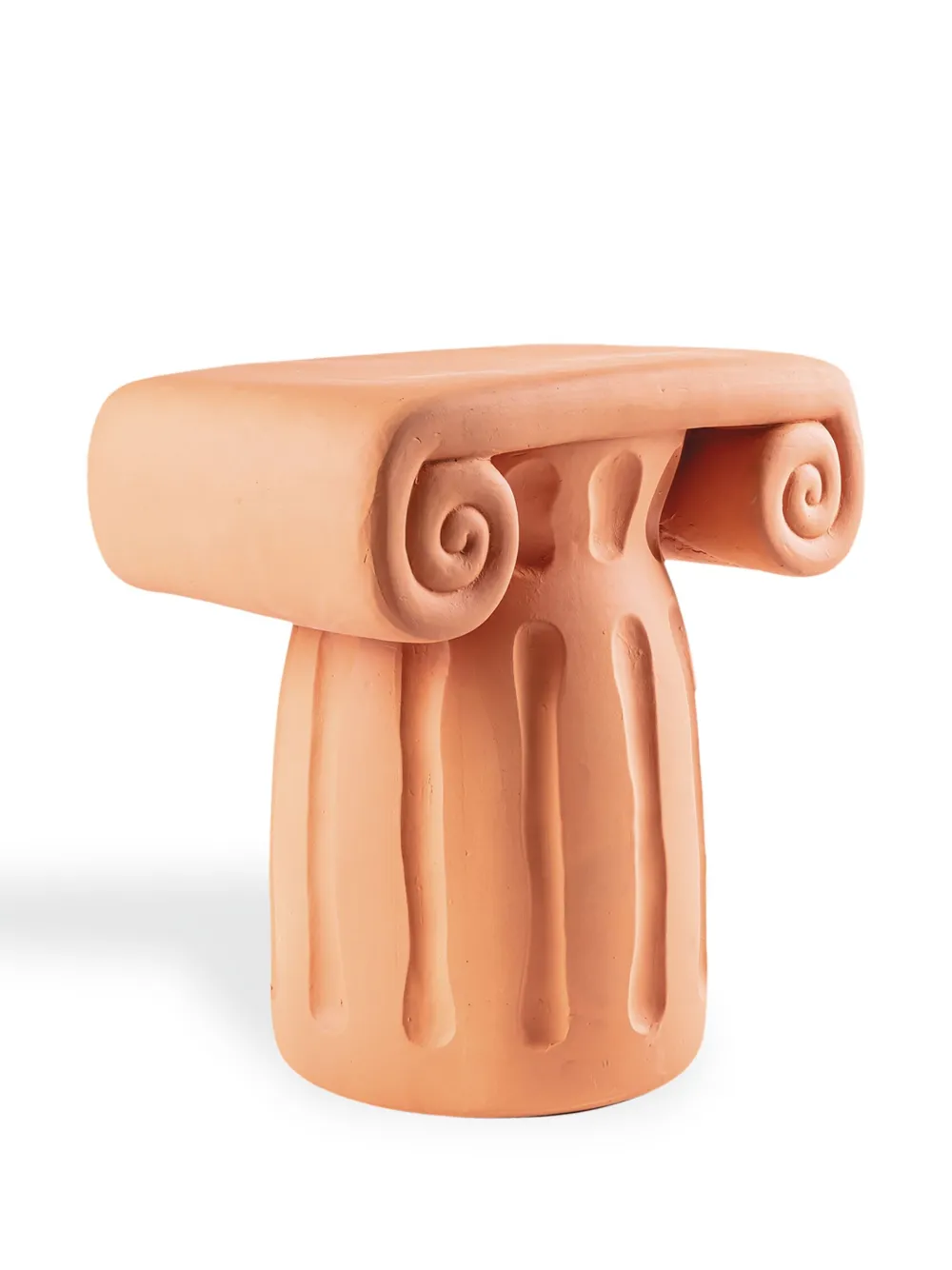 Shop Seletti Magna Graecia Capital Sculpture In Orange