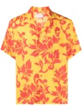 ERL Tropical Flowers short-sleeve shirt - Yellow