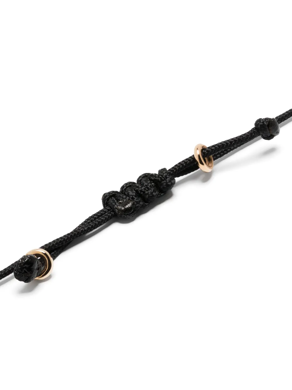 Anil Arjandas 18kt Mini Evil Eye Rotgoldarmband Mit Diamanten In Pink