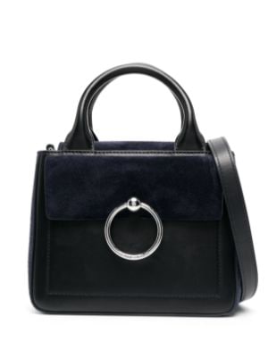 Claudie Pierlot - Authenticated Spring Summer 2020 Handbag - Leather Black Snakeskin for Women, Very Good Condition