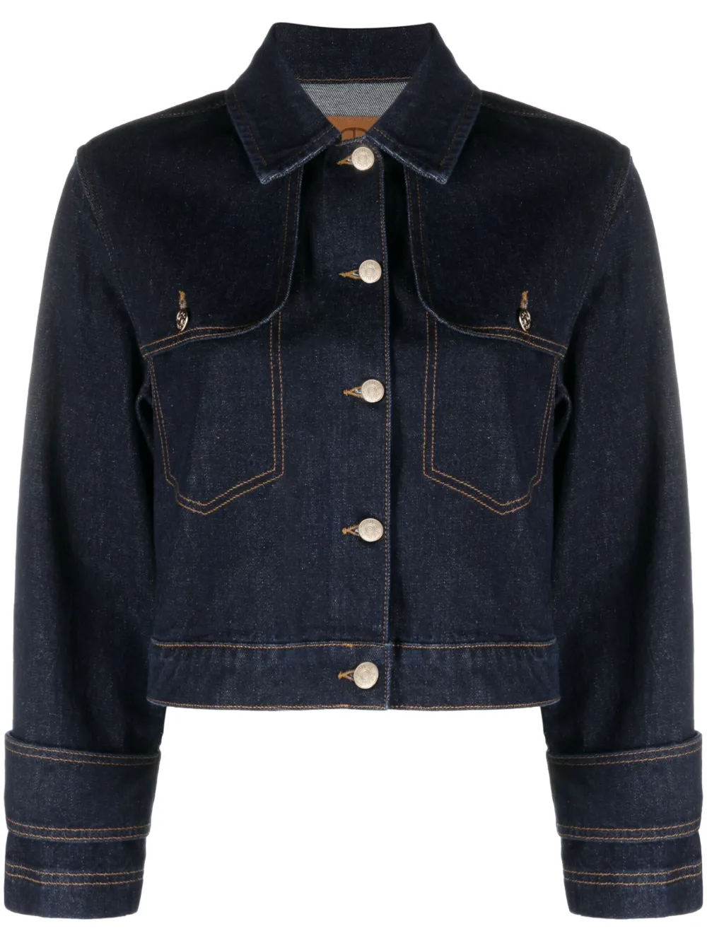 Fendi denim jacket outlet womens