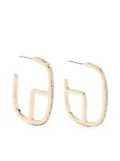 Claudie Pierlot brass hoop earrings - Gold