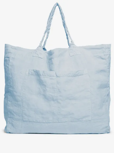 Once Milano Weekend linen tote bag 