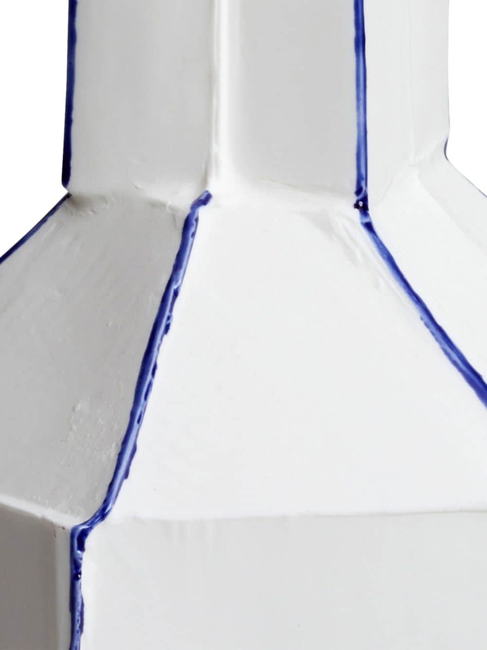 Shop 1882 Ltd Stegreif Geometric-body Vase (24cm) In White