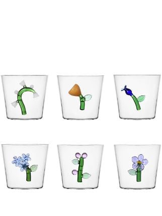 Ichendorf Milano Botanica Tumbler (Set of 6) - Multicolor