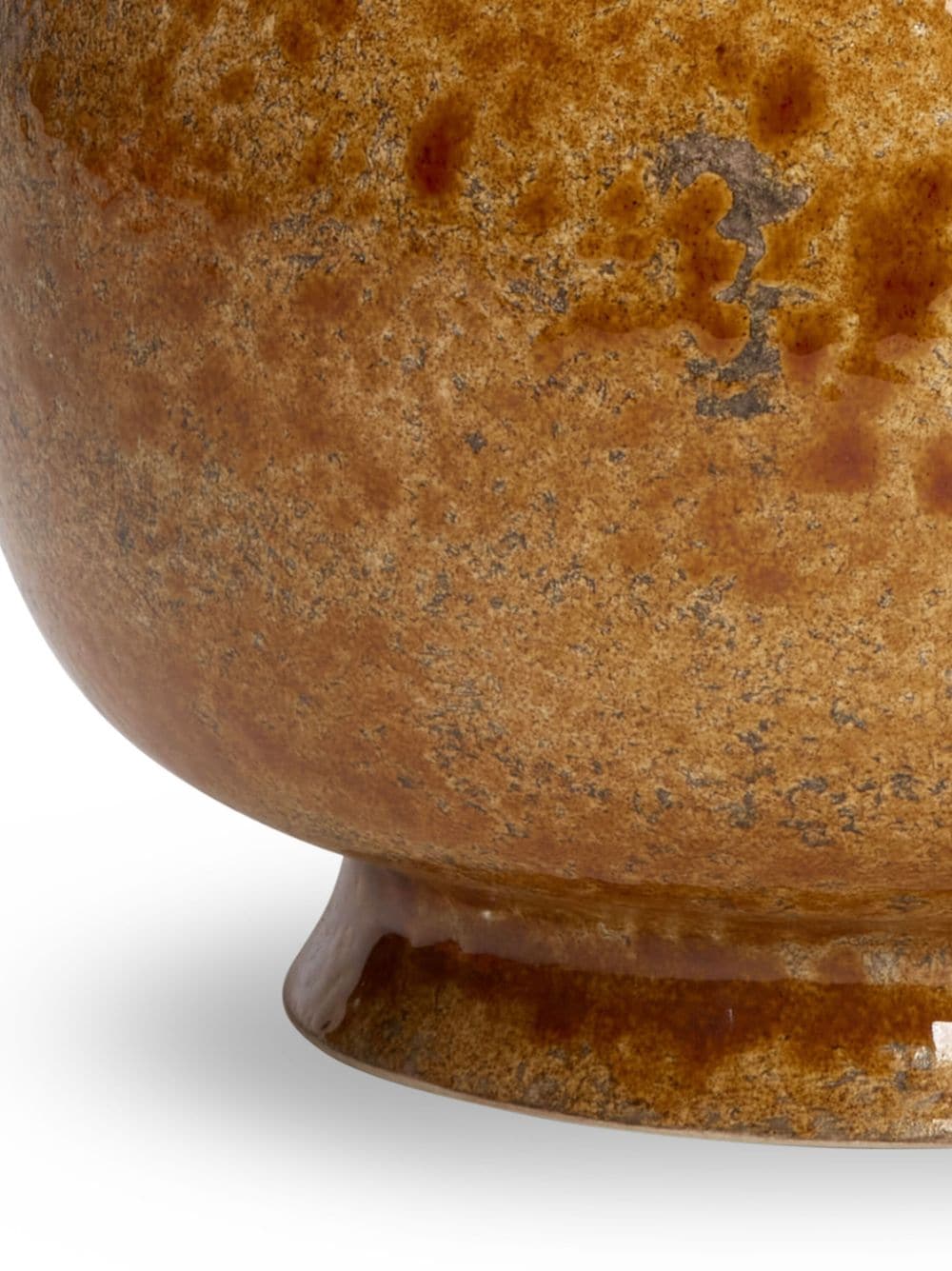Shop 1882 Ltd Jesture Kitten Ceramic Vase (18cm) In Brown