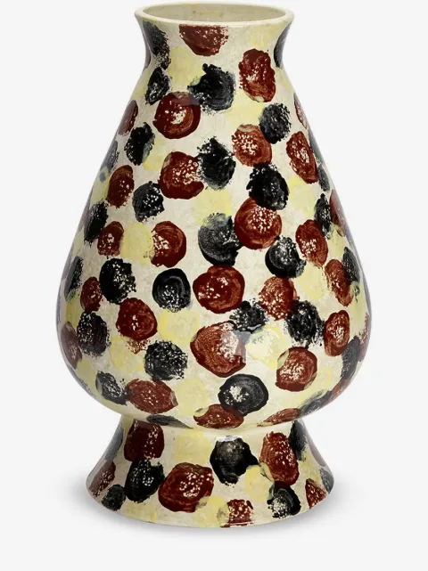 1882 Ltd Jesture Rosebud spot-print vase (36cm)