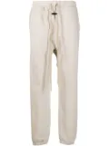 Fear Of God logo-patch cotton track pants - Neutrals