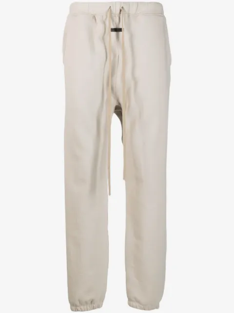 Fear Of God logo-patch cotton track pants