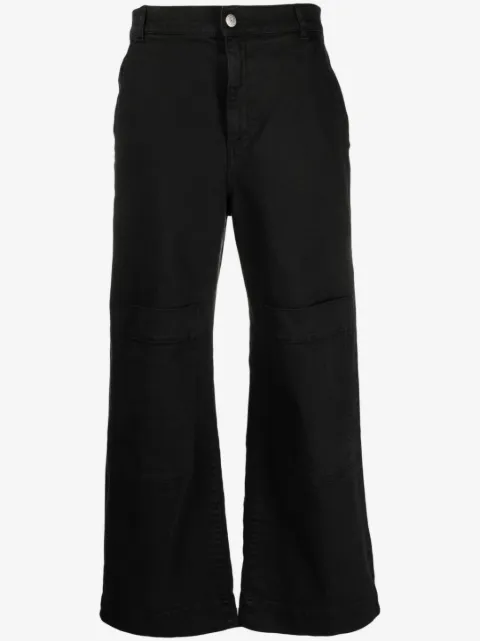P.A.R.O.S.H. jeans anchos con tiro bajo