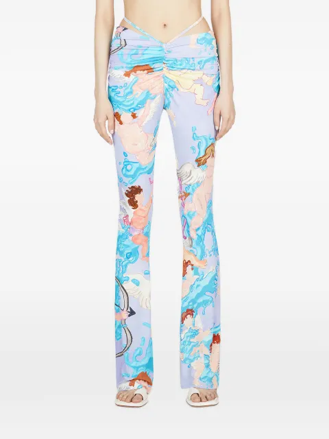 Marco Rambaldi graphic-print trousers 
