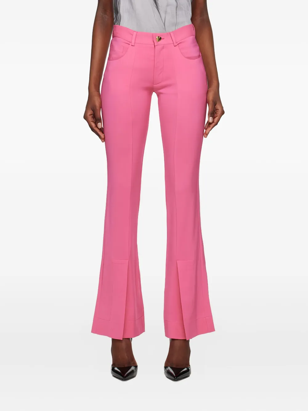 Marco Rambaldi split-cuff trousers | Pink | Image 1