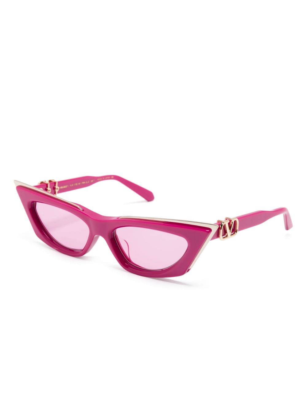 Valentino Eyewear Zonnebril met cat-eye montuur - Roze