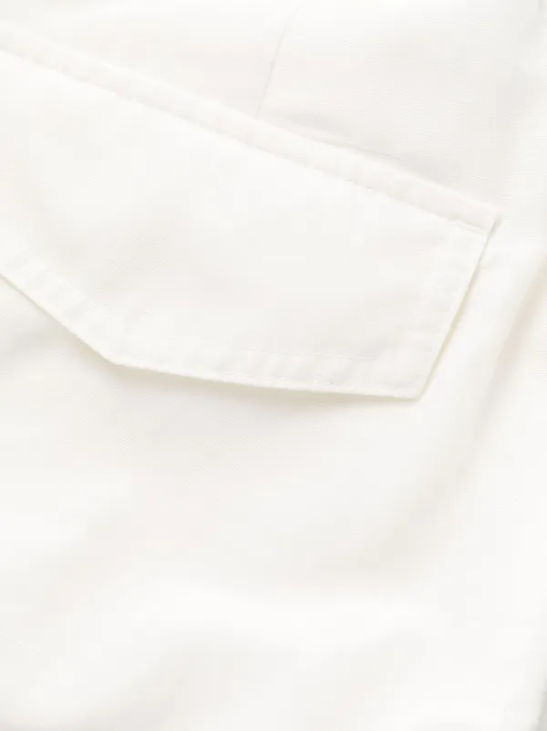 パンツ MSGM Woman Pants White 3741MDP23247669 02 MSGM elasticated-waist Trousers | White | FARFETCH JO