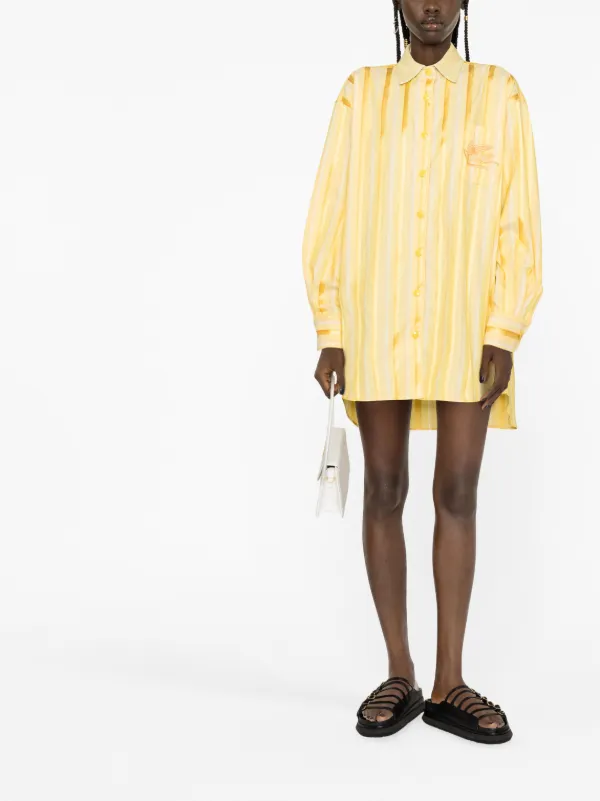 ワンピース Etro Striped Shirt Dress ETRO - Striped shirt dress | Leam Roma - Luxury Shopping Online