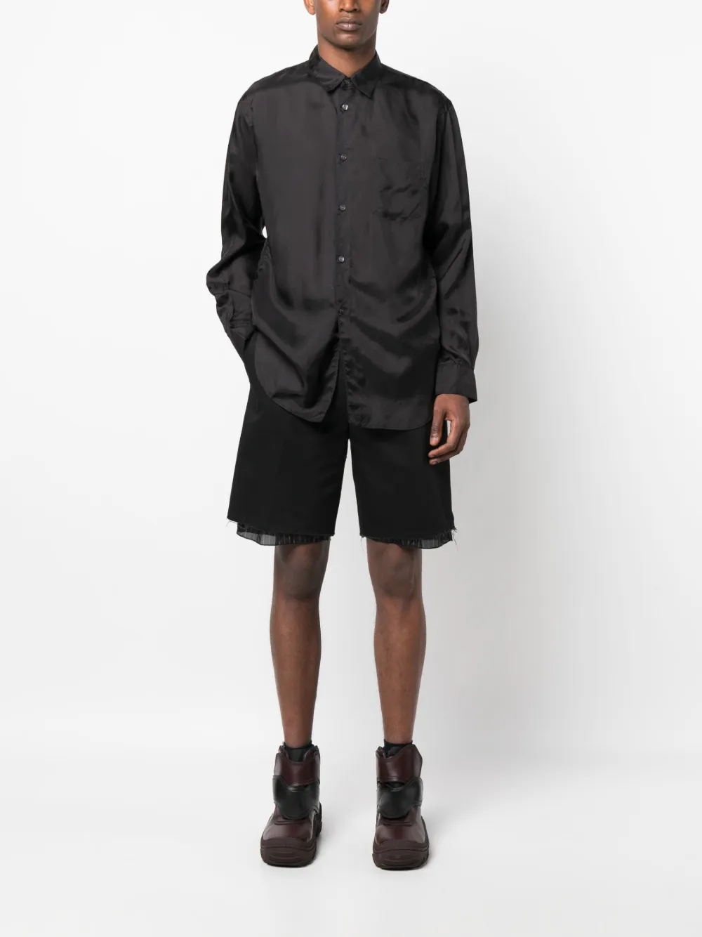 Comme Des Garçons Shirt Shirt met lange mouwen - Zwart