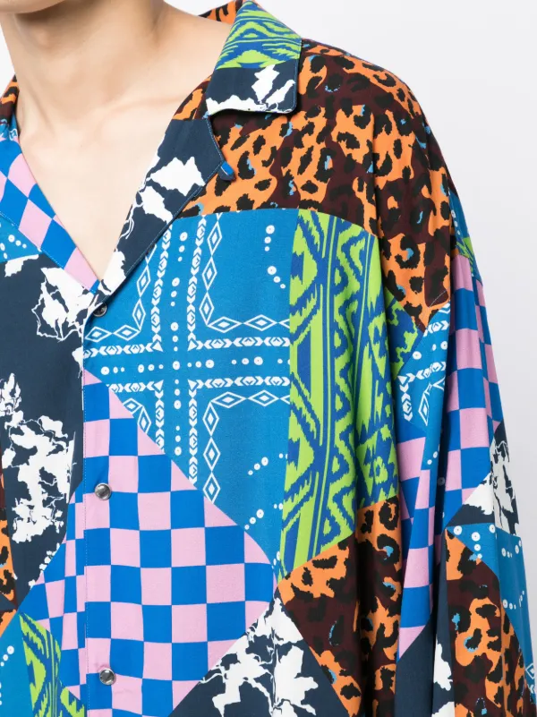 シャツドレス MARCELO BURLON COUNTY OF MILAN 