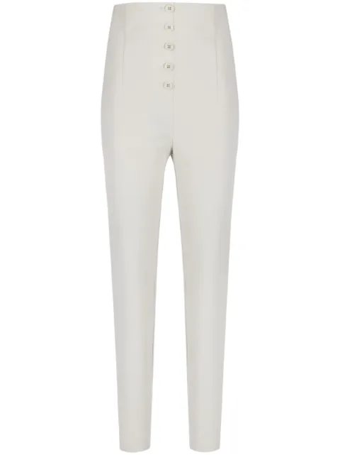 Philosophy Di Lorenzo Serafini high-waisted stretch-cotton trousers