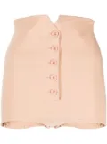 Philosophy Di Lorenzo Serafini high-waisted mini shorts - Neutrals