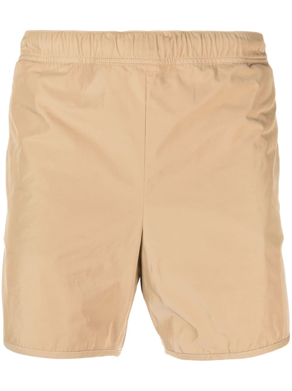 elasticated waistband track shorts