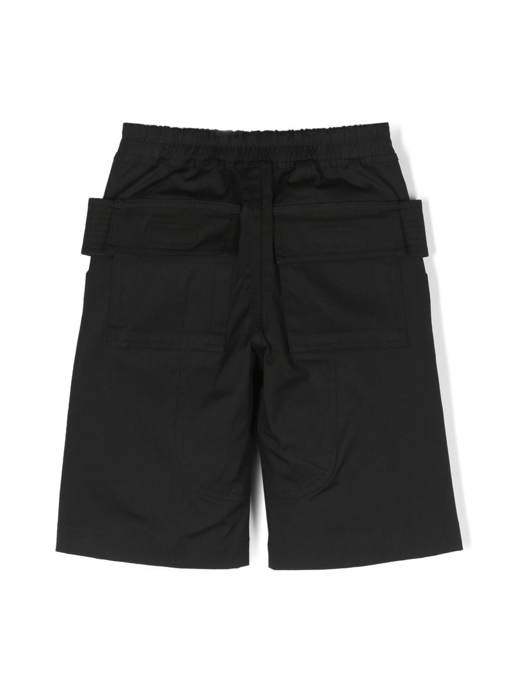 Rick Owens Kids drawstring-fastening bermuda shorts - Zwart