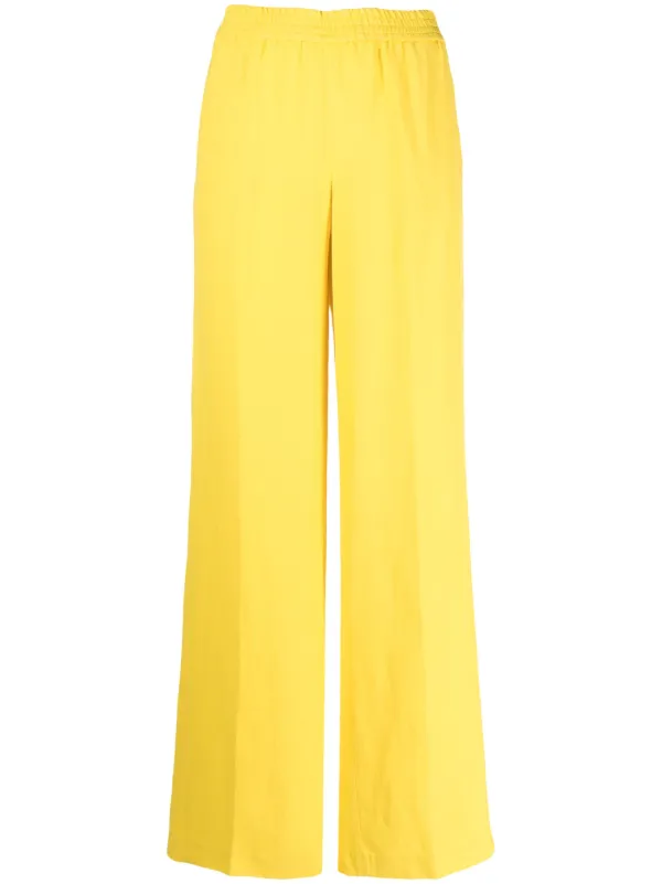 PT Torino wide-leg linen-blend Trousers - Farfetch