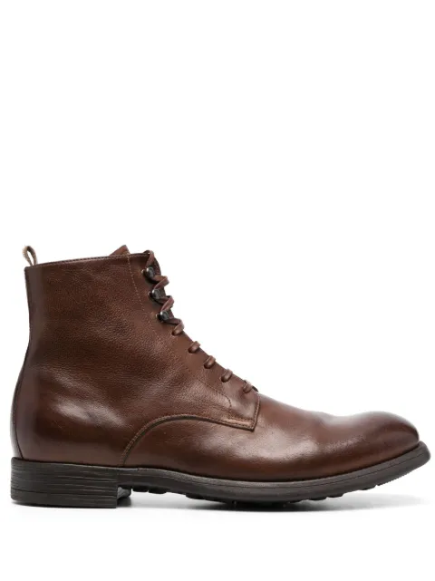 Officine Creative Chronicle zipped leather boots