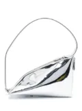 Courrèges The One leather mini bag - Silver