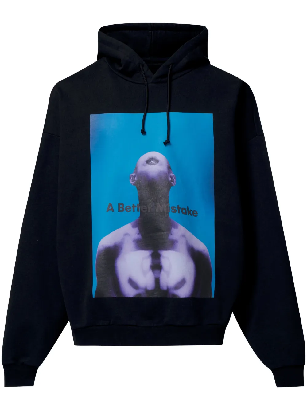 A BETTER MISTAKE Hero graphic-print hoodie