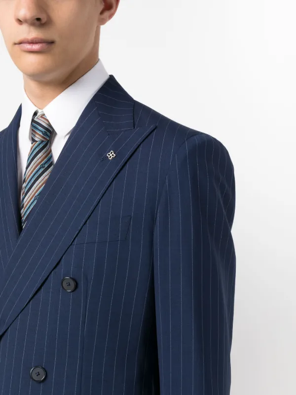 セットアップ TAGLIATORE TWO-PIECE SUIT IN PINSTRIPED STRETCH COTTON 20088516_50180246_600.jpg
