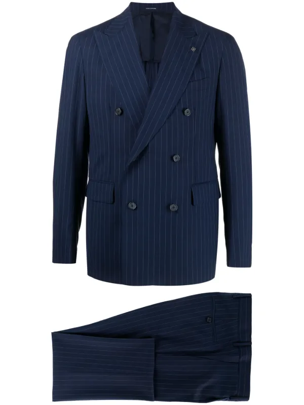 セットアップ TAGLIATORE TWO-PIECE SUIT IN PINSTRIPED STRETCH COTTON 20088516_50180246_600.jpg