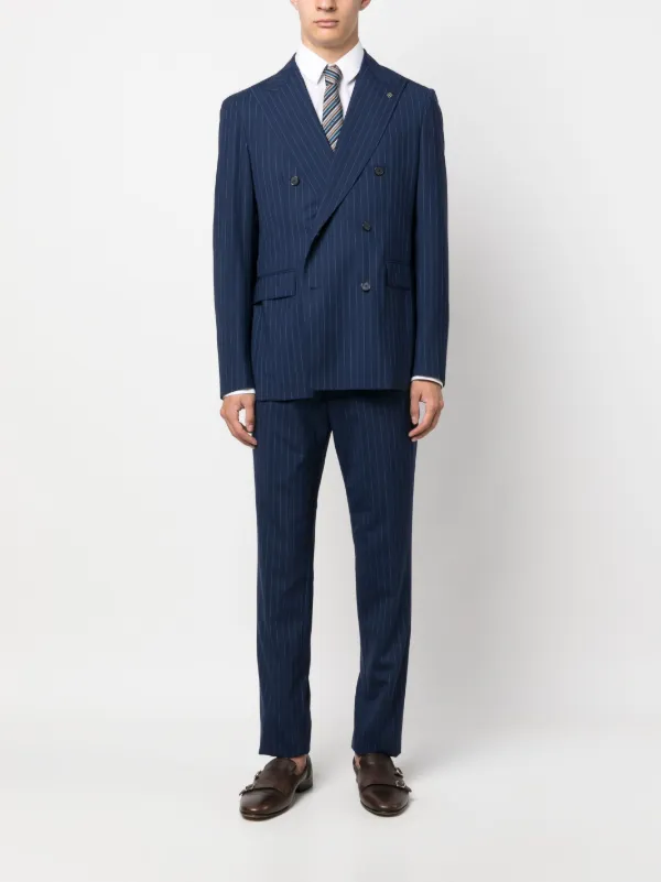 セットアップ TAGLIATORE TWO-PIECE SUIT IN PINSTRIPED STRETCH COTTON 28701702_58019314_600.jpg
