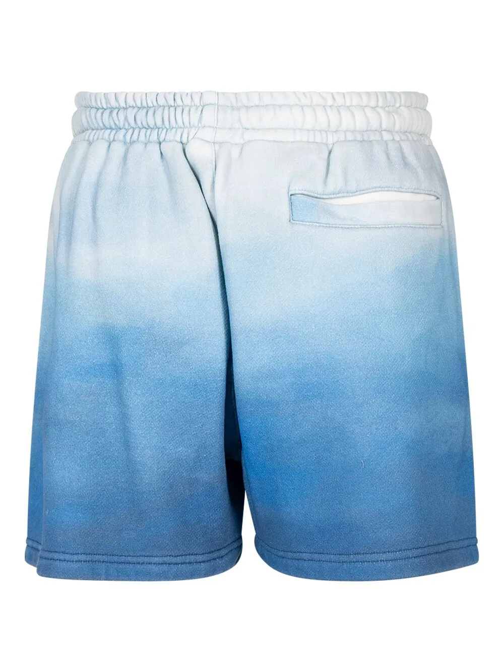 Shop Stampd Ombre-effect Track Shorts In Blue