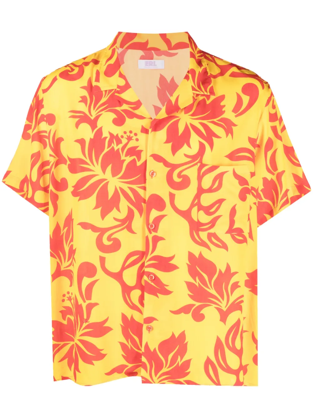 ERL Tropical flowerprint Shirt Farfetch