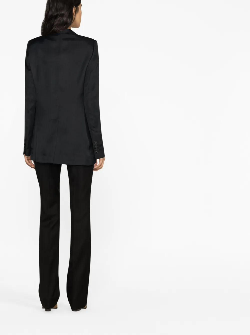 Stella Mccartney Single-breasted Blazer In Black