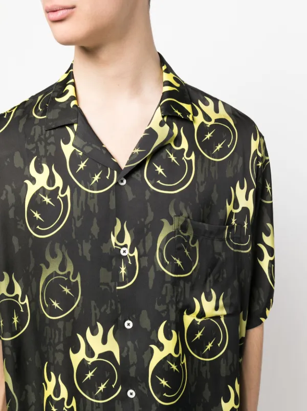 Phipps オーバーサイズ ボーリングシャツ | ブラック | FARFETCH JP