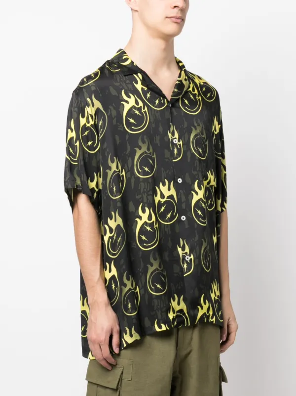 Phipps オーバーサイズ ボーリングシャツ | ブラック | FARFETCH JP