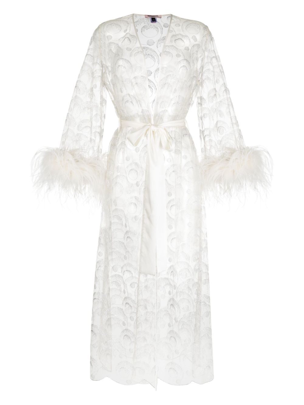 Champagne In Venice embroidered robe