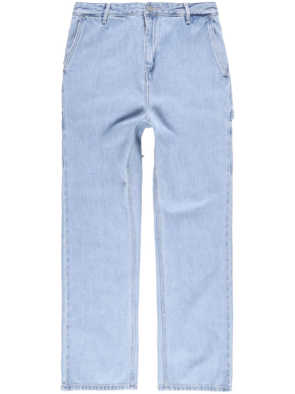 Carhartt High-waist Straight-leg Jeans In Blue