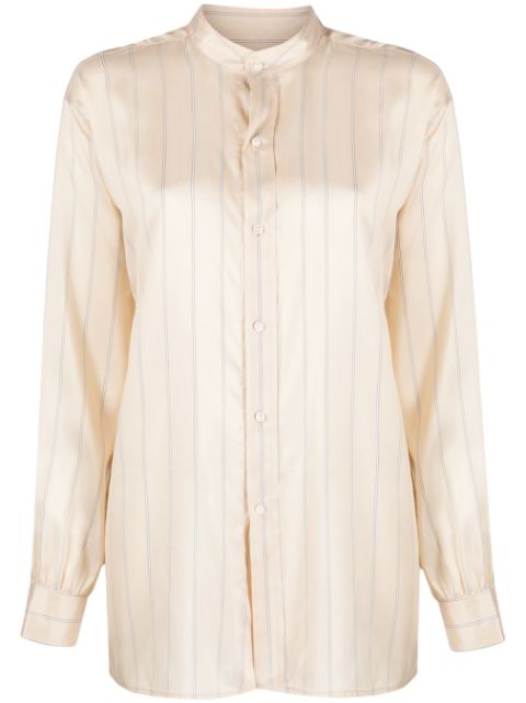 Le Kasha Henryl striped silk shirt