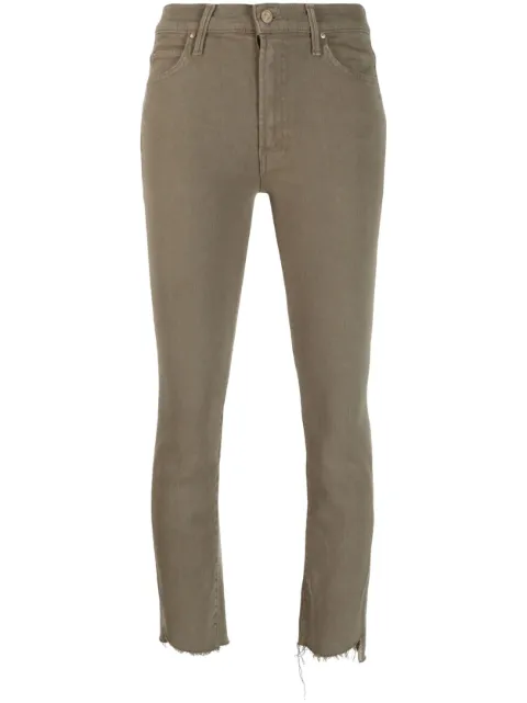 MOTHER The Rascal cropped jeans