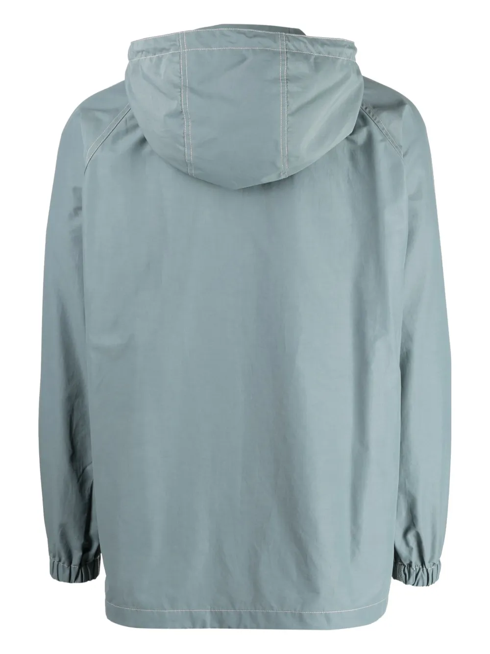 Snow Peak logo-embroidered hooded jacket - Blauw
