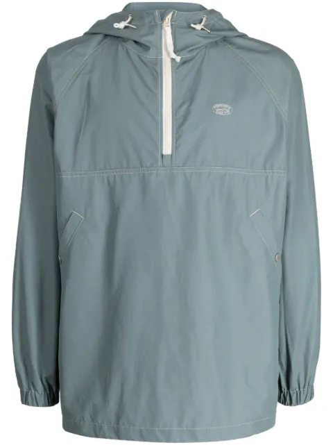 Snow Peak - logo-embroidered hooded jacket
