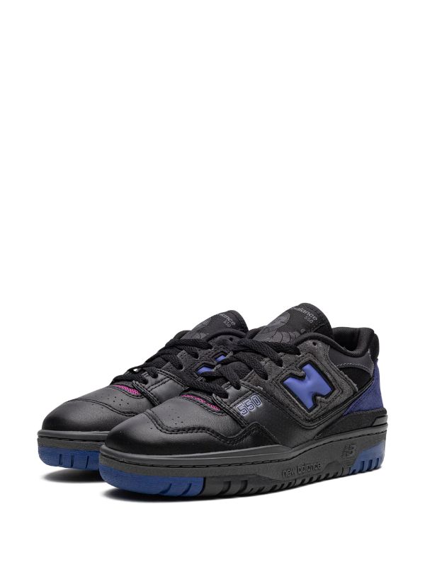 New Balance 550 White/Navy Blue Sneakers - Farfetch