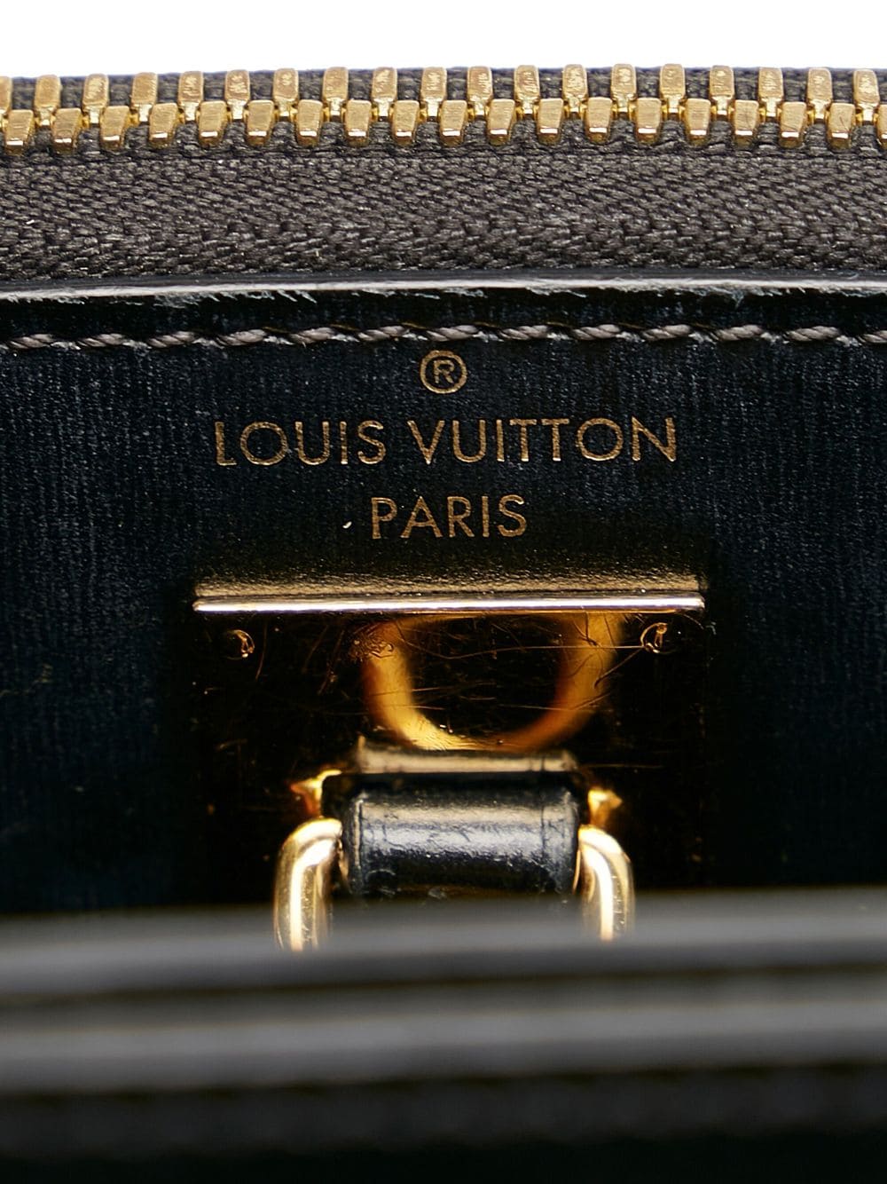 Black Louis Vuitton Mini Edgy Rock Chic City Steamer, Louis Vuitton  Pre-Owned pre-owned monogram Sac Plat Cross tote